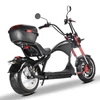 CityCoco CP4P Elektromos robogó 3000W-os motorral, 60V 30Ah akkumulátorral fekete színben, 70-80km hatótávval