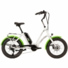 Kép 7/10 - Corratec Life S AP5 RD 8 speed elektromos kerékpár, fekete-zöld, láncváltó