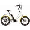 Kép 1/9 - Corratec Life S AP5 RD 8 speed elektromos kerékpár, fehér-sárga, láncváltó