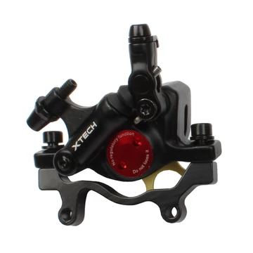 Zoom HB-100 Xtech félhidraulikus féknyereg F180/R160 adapterrel piros RTH-Shop.hu