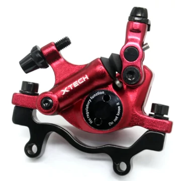 Zoom HB-100 Xtech félhidraulikus féknyereg F180/R160 adapterrel piros RTH-Shop.hu