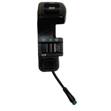 KuKirin G2Max/G3 Pro elektromos roller fényszóró kapcsoló 5 pines