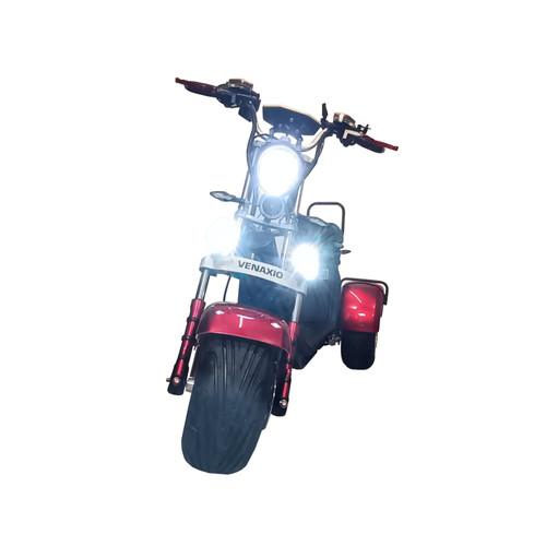 CityCoco CP7 Elektromos robogó 4000W-os motorral, 60V 55Ah akkumulátorral bordó színben, 80-110km hatótávval
