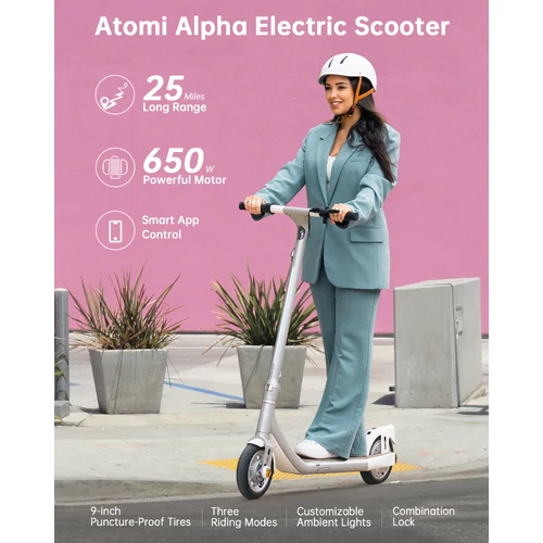 Atomi Alpha elektromos roller 350W RTH-Shop.hu