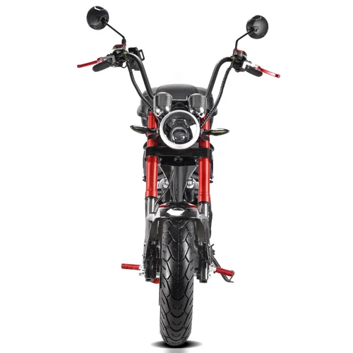 CityCoco CP4P Elektromos robogó 3000W-os motorral, 60V 30Ah akkumulátorral fekete színben, 70-80km hatótávval