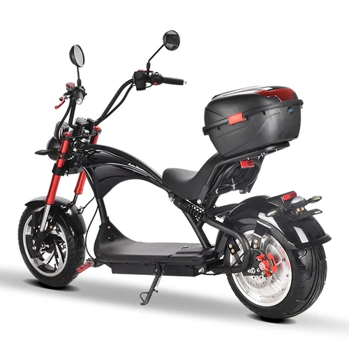 CityCoco CP4P Elektromos robogó 3000W-os motorral, 60V 30Ah akkumulátorral fekete színben, 70-80km hatótávval