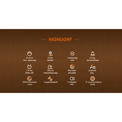 KuKirin G2 Pro 600W elektromos roller RTH-Shop.hu