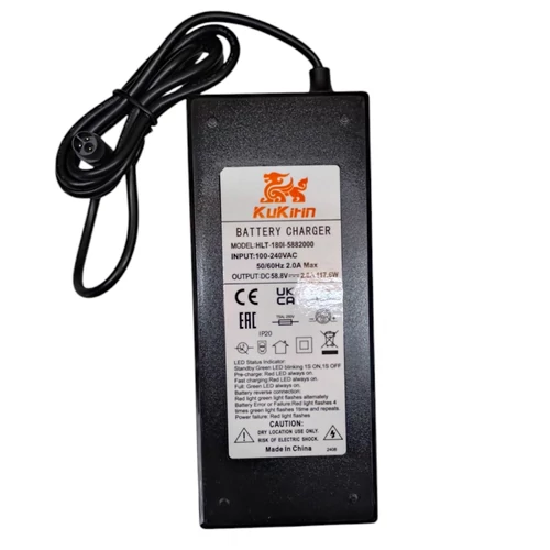 58.8V2A töltő/tápegység KuKirin G2 Master elektromos rollerhez RTH-Shop.hu