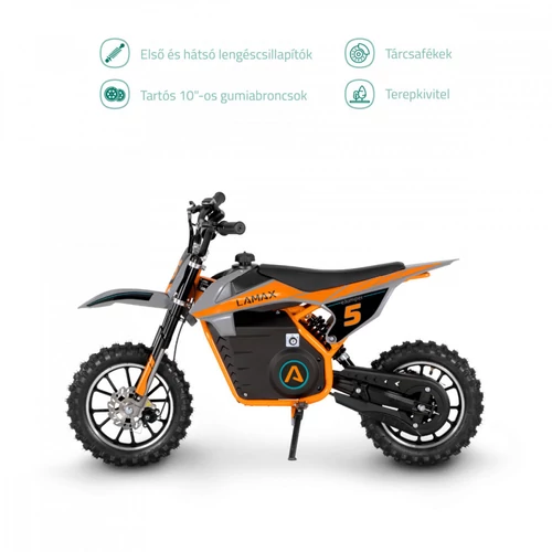 LAMAX eJumper DB50 Orange elektromos motor gyerekeknek, 30Km/h, 12Ah, 20km hatótáv RTH-Shop.hu