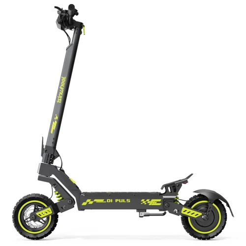 iSinwheel D1 Plus Elektromos roller 1200W, Black-Green RTH-Shop.hu