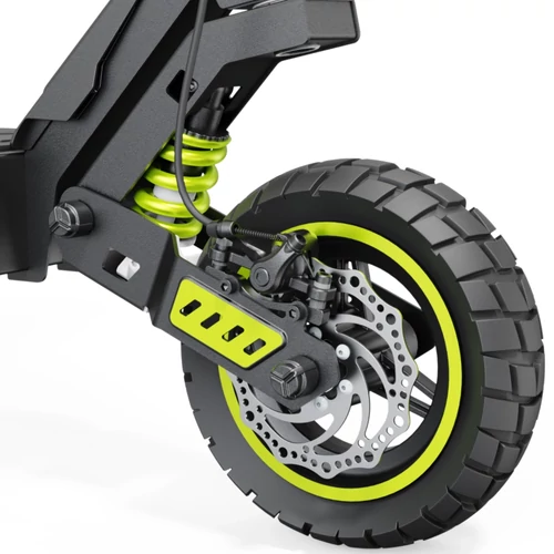 iSinwheel D1 Plus Elektromos roller 1200W, Black-Green RTH-Shop.hu